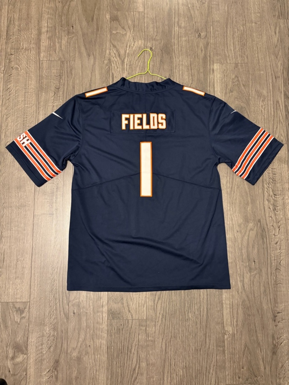 Nike Navy Football Jersey with White and Red Labels image 4